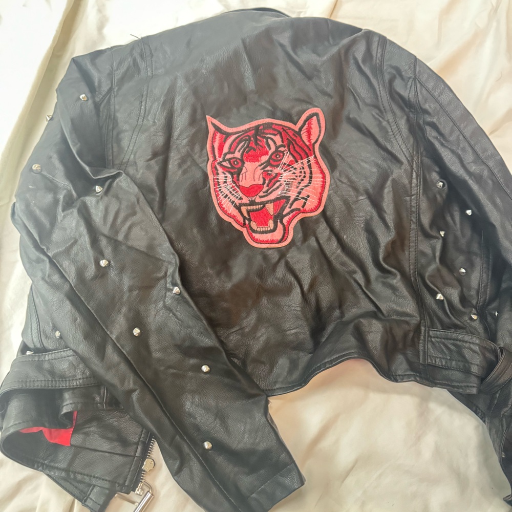 Leather jacket